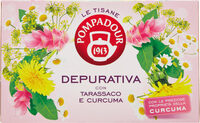 Le tisane depurativa con tarassaco e curcuma
