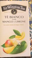 Te bianco con mango e limone
