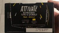 Te nero mate + limone