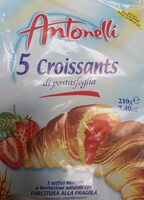 5 croissants di pastasfoglia