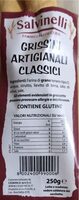 Grissini artigianali classici