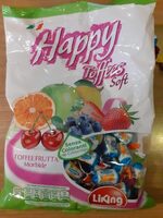 Happy toffees soft toffee frutta
