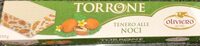 Torrone tenero alle noci