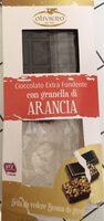 Cioccolato Extra Fondente con granella di arancia