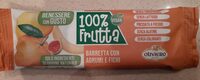Barretta di frutta disidratata con frutta secca