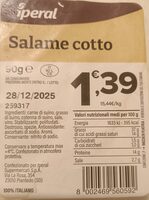 Salame Cotto