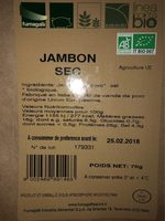 Jambon sec Fumagalli