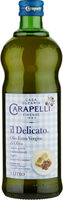 Il delicato olio extra vergine di oliva