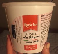 Fusilli alla bolognese