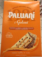 Pandoro con crema al caramello salato