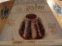 Pandoro ricoperto al cioccolato Harry Potter
