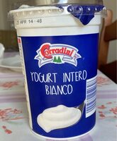 Yogurt intero bianco