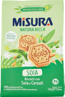 Natura ricca soia biscotti con soia e cereali