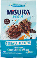 Privolat biscotti con cacao e riso soffiato