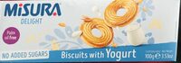 Biscuits with yogurt