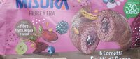 Cornetti integrali frutti di bosco