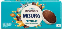 Tortine cioccolato senza latte e uova