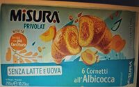 Cornetto all'albicocca