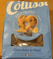Biscotti con cioccolato in pezzi