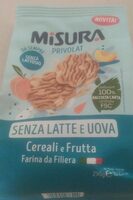 Misura privolat cereali e frutta