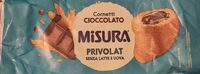 Cornetto Cioccolato senza latte e uova