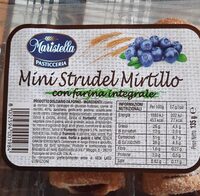 Mini strudel mirtillo