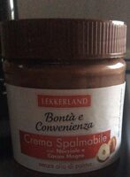 Crema Spalmabile con nocciole e cacao magro