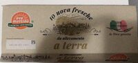 10 uova fresche da allevamento a terra