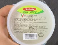 Burrata senza lattosio