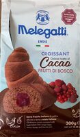 Croissant cacao e frutti di bosco