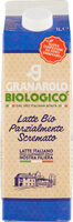 Latte bio parzialmente scremato