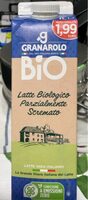 Latte bio parzialmente scremato