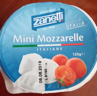 Mini Mozarella Italiana 125 grs