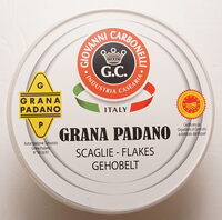 Grana Padano gehobelt