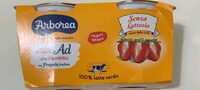Yogurt ad alta digeribilità con fragola frullata