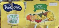 Lo yogurt con pezzi di frutta