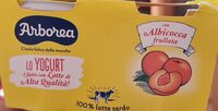 Yogurt Intero con Albicocca Frullata