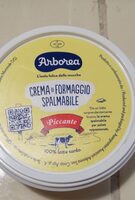 Crema di formaggio spalmabile piccante