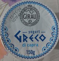Yogurt greco di capra