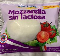 Mozzarella sin lactosa