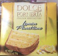 Lemon panettone
