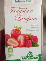Infuso BIO fragola e lampone