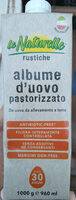 Albume d'uovo pastorizzato