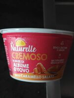 CREMOSO a base di albume d'uovo, gusto caramello salato