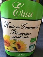 Huile de tournesol biologique désodorisée