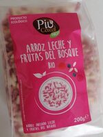 Arroz leche y frutas del bosque bio