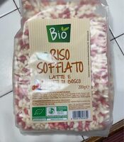 Riso soffiato e frutti di bosco
