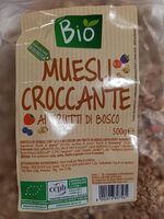 Muesli croccante ai frutti di bosco