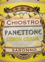 Panettone lemon cream