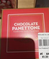 Chocolate panettone